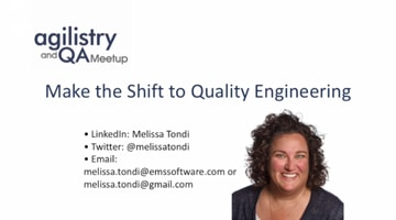 Make the Shift to Quality Engineering